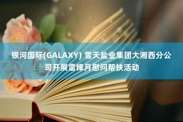 银河国际(GALAXY) 雪天盐业集团大湘西分公司开展雷锋月慰问帮扶活动